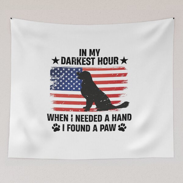 Item preview, Funny in my darkest hour when i needed a hand i found a paw designed and sold by TheMattDesigns.
