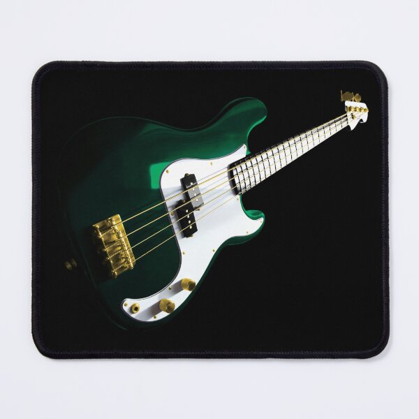 Item preview, Bass Guitar - Green and Gold designed and sold by QuarterMoon.