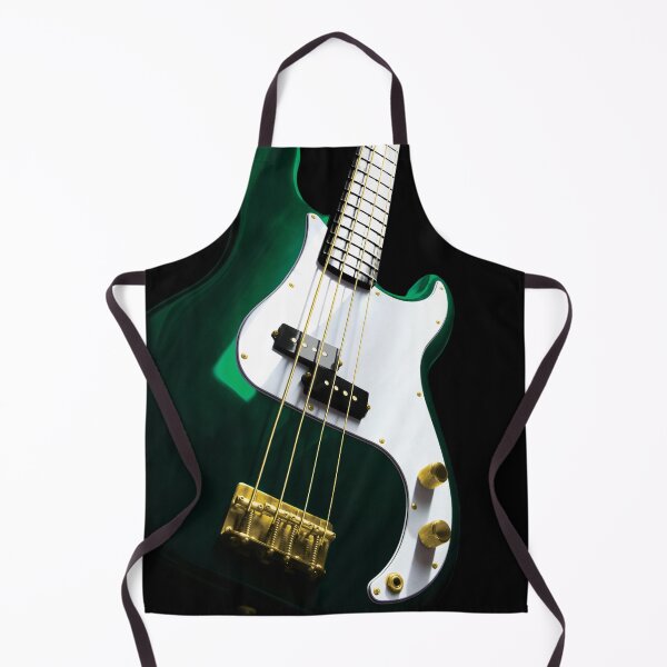 Item preview, Bass Guitar - Green and Gold designed and sold by QuarterMoon.