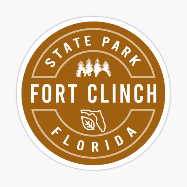Item preview, Fort Clinch State Park FL Adventure Logo designed and sold by VanyaKar.