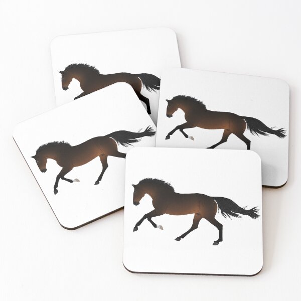 Item preview, Bay Galloping Horse - Equine Rampaige designed and sold by equinerampaige.