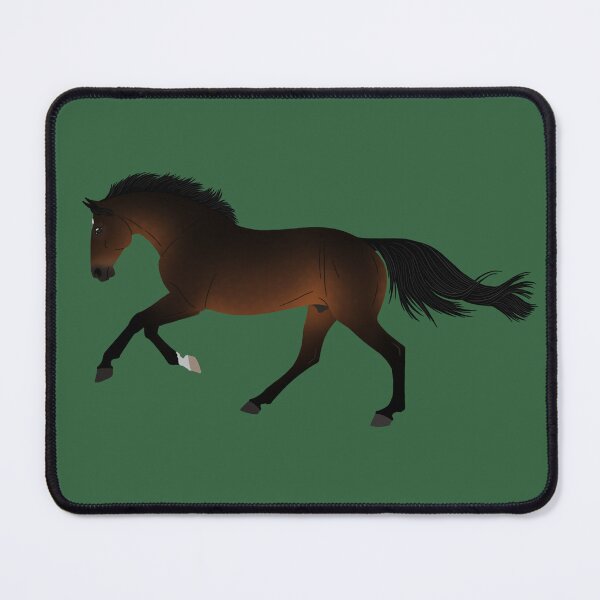 Item preview, Bay Galloping Horse - Equine Rampaige designed and sold by equinerampaige.