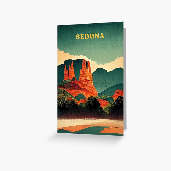 Item preview, Sedona, Arizona designed and sold by Retro Travel Design.
