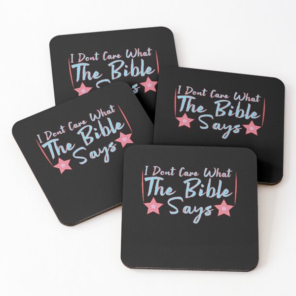 Item preview, I Dont Care What The Bible Says designed and sold by AY-Store24.