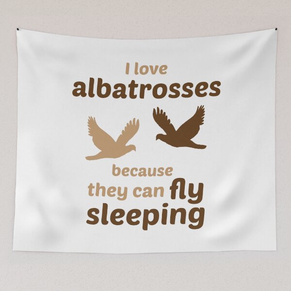 Item preview, Albatrosses fly sleeping designed and sold by BeCoolByHarun.