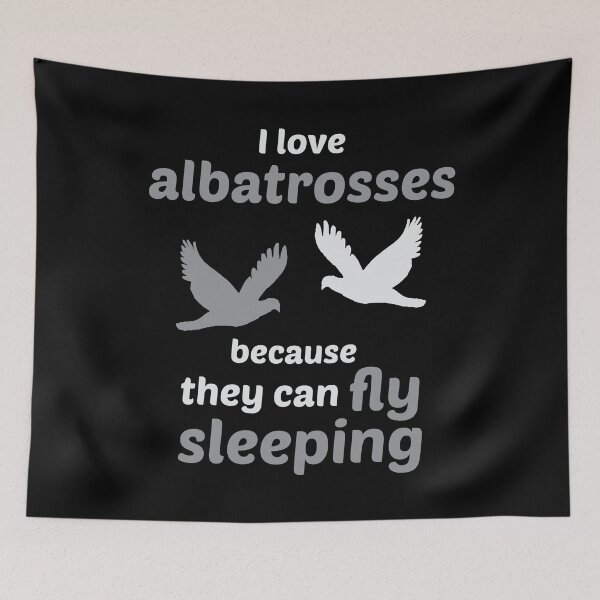 Item preview, Albatrosses fly sleeping designed and sold by BeCoolByHarun.