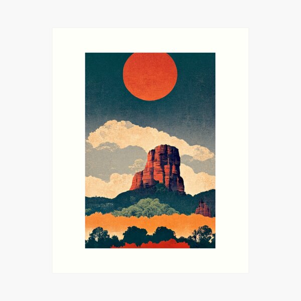 Artikel-Vorschau von Arizona, designt und verkauft von Retro Travel Design.