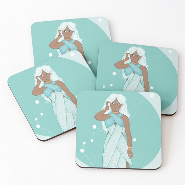 Item preview, Aquarius Character Poster designed and sold by Emmaoben.