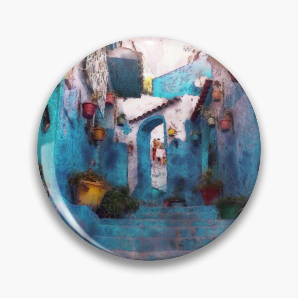Item preview, Chefchaouen street designed and sold by Rafael Serrano Esguerra.