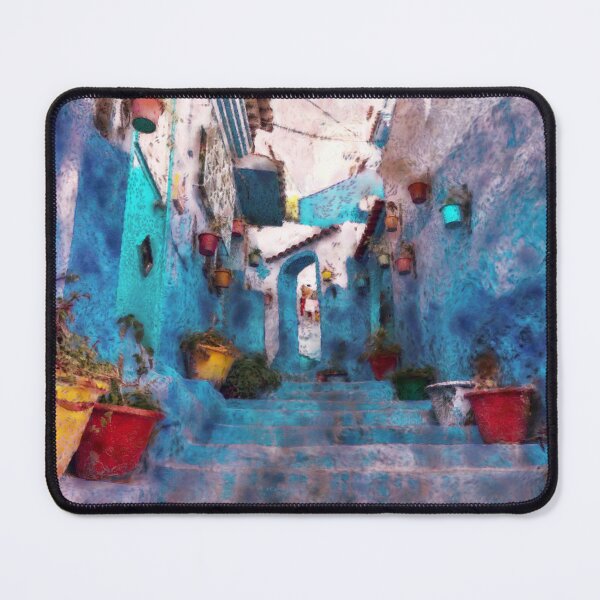 Item preview, Chefchaouen street designed and sold by Rafael Serrano Esguerra.