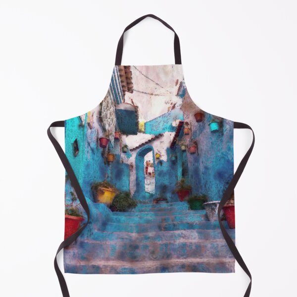 Item preview, Chefchaouen street designed and sold by Rafael Serrano Esguerra.