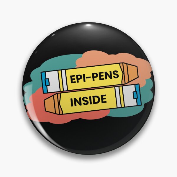 Item preview, “Epi-Pens Inside” - Label Your Epi-Pen Storage, Earth Tones designed and sold by majestikmag.