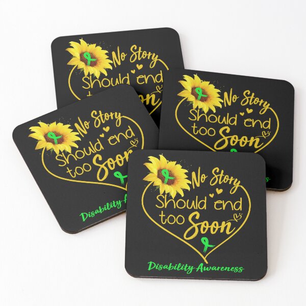 Item preview, Disability Awareness No Story Should End Too Soon designed and sold by KirstybShop.