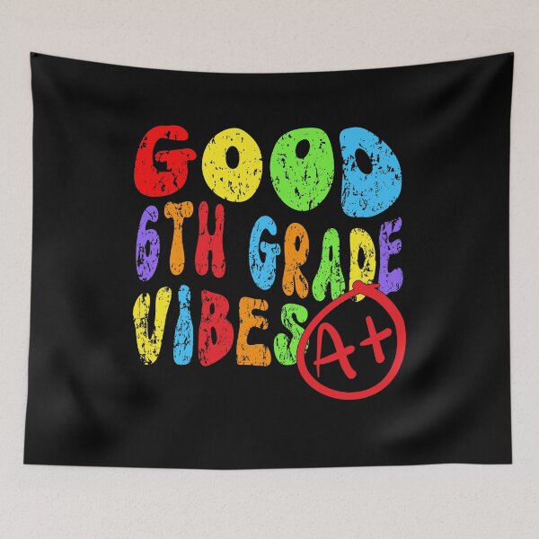 Item preview, Good Sixth Grade Vibes 6th Grade Team Retro 1st Day Of School designed and sold by Countrysmart.