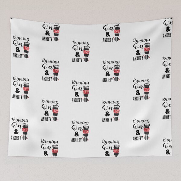 Item preview, Running On Coffee And Anxiety designed and sold by secretbox.