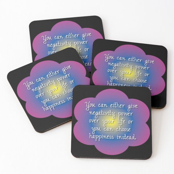 Item preview, You can either give negativity power over your life or you can choose happiness instead designed and sold by Lezbo1986.