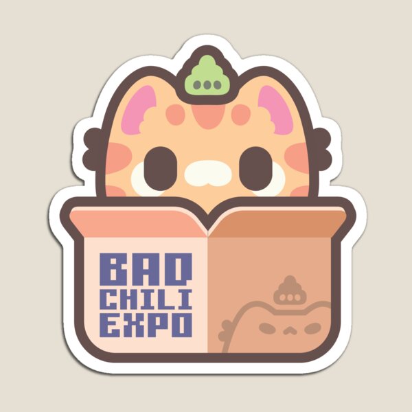 Item preview, BadChiliExpo Kawaii Cat in a Box - Iggy designed and sold by BadChiliExpo.