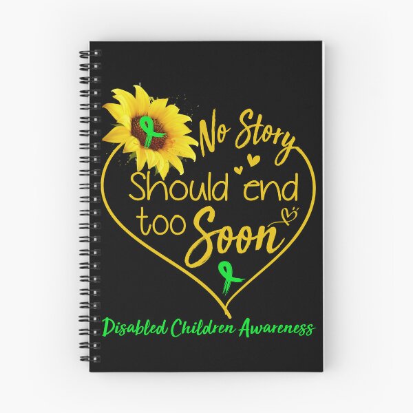 Item preview, Disabled Children Awareness No Story Should End Too Soon designed and sold by KirstybShop.