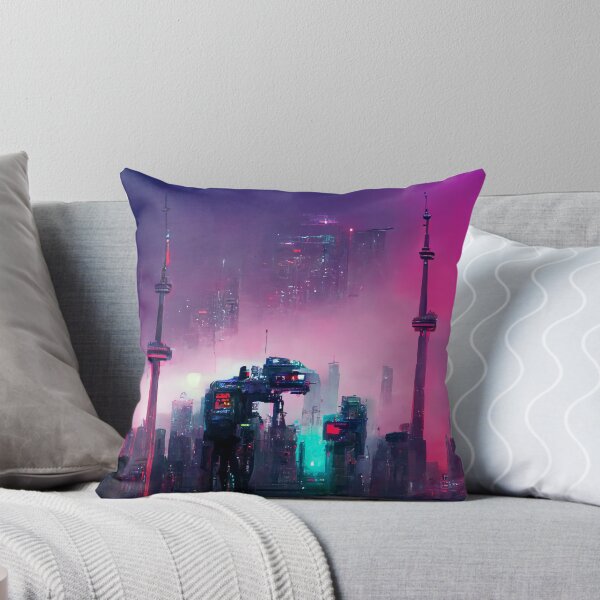 Aperçu de l'œuvre Cyberpunk Toronto créée et vendue par MdMathias.