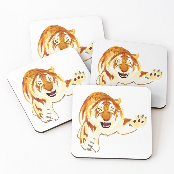 Item preview, Golden Tiger (Panthera Tigris, Rare Big Cat) designed and sold by prehistoricco.