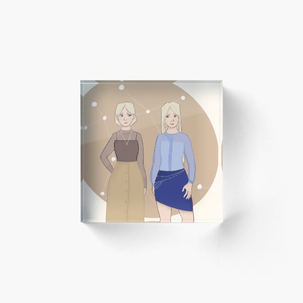 Item preview, Gemini Character Poster designed and sold by Emmaoben.