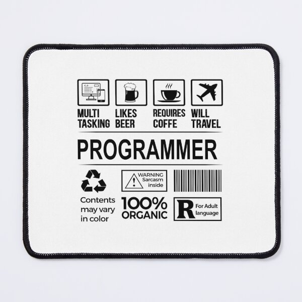 Item preview, programmer T Shirt, MultiTasking Certified Job Gift Item, Job Profession,Mens Womens Girls Dad, programmer Christmas Birthday Gift designed and sold by xlnv.