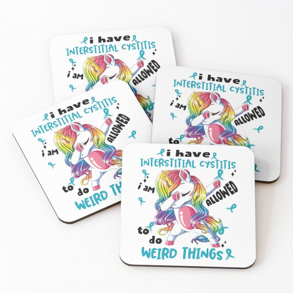 Item preview, Interstitial Cystitis Awareness Funny I have Interstitial Cystitis i'm allowed to do Weird Things! designed and sold by JanetShop809.