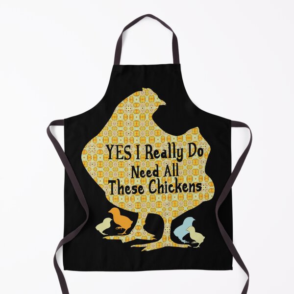 Item preview, Yes I Really Do Need All These Chickens designed and sold by Lezbo1986.