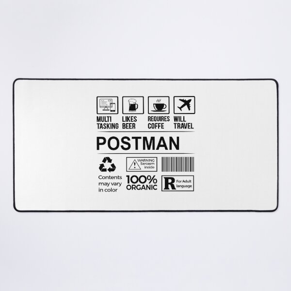 Item preview, postman T Shirt, MultiTasking Certified Job Gift Item, Job Profession,Mens Womens Girls Dad, postman Christmas Birthday Gift designed and sold by xlnv.