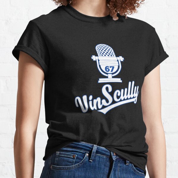 Vintage Sportscaster Vin Scully Style 90s T-Shirt - Hersmiles