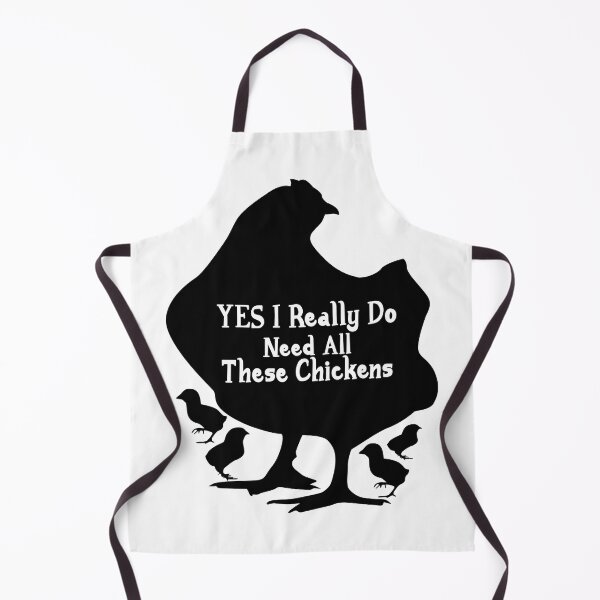 Item preview, Yes I Really Do Need All These Chickens designed and sold by Lezbo1986.