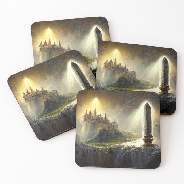 Item preview, A Legendary Sword in a Stone Castle designed and sold by Vimpace.