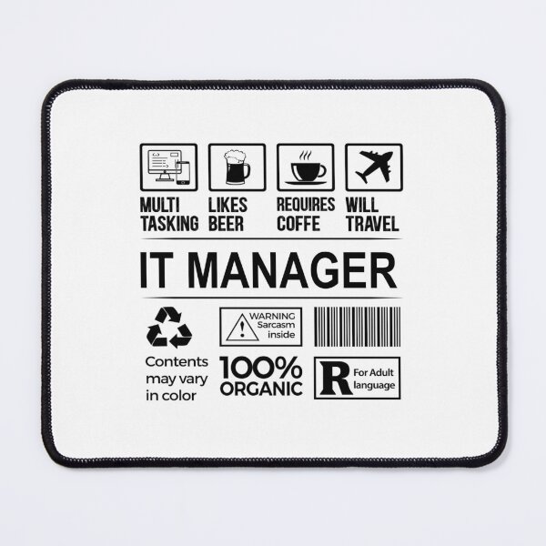 Item preview, IT manager T Shirt, MultiTasking Certified Job Gift Item, Job Profession,Mens Womens Girls Dad, IT manager Christmas Birthday Gift designed and sold by xlnv.