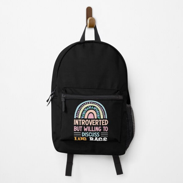 Item preview, Introverted But Willing To Discuss Lug Bags fun designed and sold by AdelDa19.