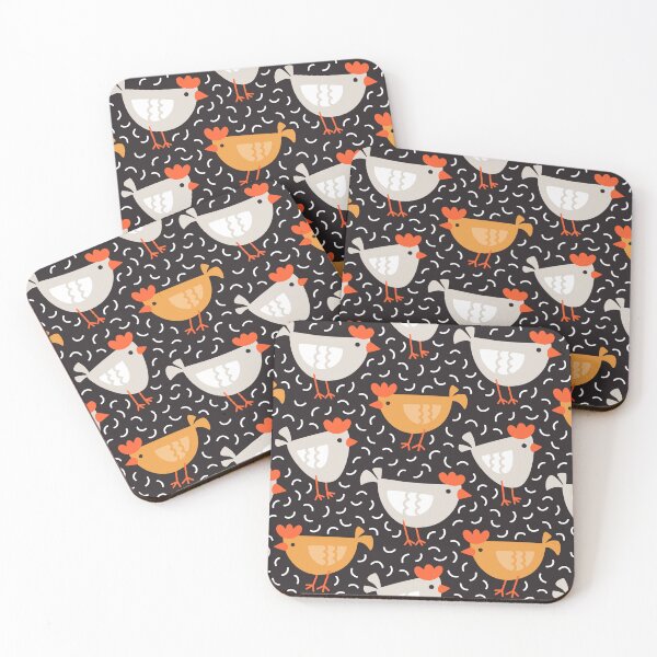 Item preview, Cartoon Chickens designed and sold by Griffletta.