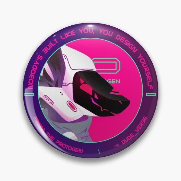 Item preview, Nodoby's built likt you, you design yourself pin designed and sold by DudeVerse.