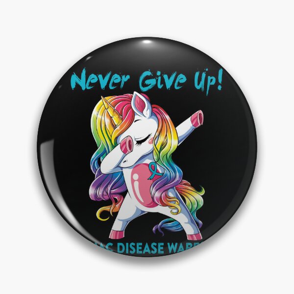 Item preview, Celiac Disease Warrior - Never Give Up! - Support Celiac Disease Warrior Gifts designed and sold by whlrcheryl.