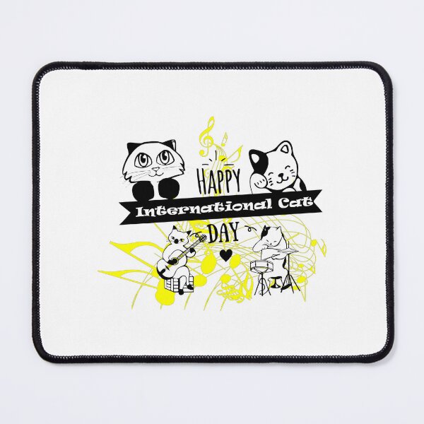 Item preview, International Cat Day KITTLE HUMOR, CAT LOVERS designed and sold by K0tK0tu.