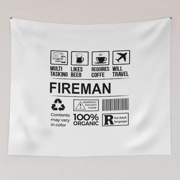 Item preview, fireman T Shirt, MultiTasking Certified Job Gift Item, Job Profession,Mens Womens Girls Dad, fireman Christmas Birthday Gift designed and sold by xlnv.