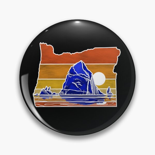 Item preview, Haystack Rock Cannon Beach Color Block designed and sold by Fernheart Designs.