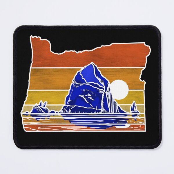 Item preview, Haystack Rock Cannon Beach Color Block designed and sold by Fernheart Designs.