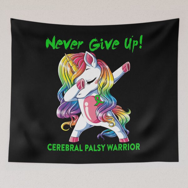 Item preview, Cerebral Palsy Warrior - Never Give Up! - Support Cerebral Palsy Warrior Gifts designed and sold by whlrcheryl.