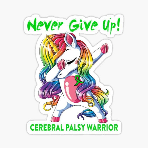 Butterfly I Am The Storm Cerebral Palsy Awareness Sticker