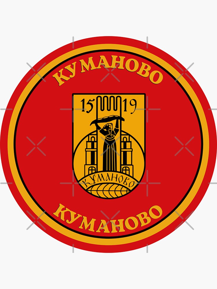 "Macedonian City of Kumanovo" Sticker for Sale by FedSherDesign Redbubble