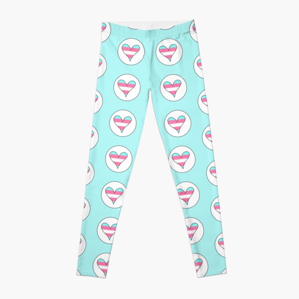 Trans Colors - Love Is Love Leggings by TIMELESS PRETTY home decor