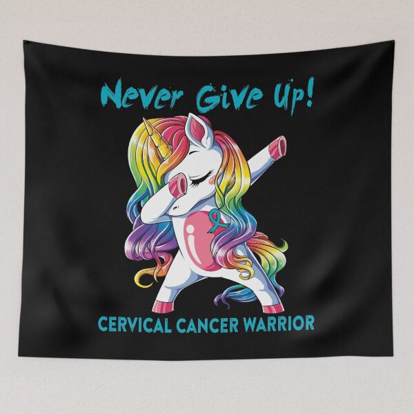 Item preview, Cervical Cancer Warrior - Never Give Up! - Support Cervical Cancer Warrior Gifts designed and sold by whlrcheryl.