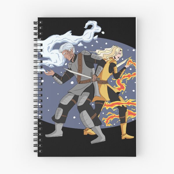 Item preview, Rowaelin: Fire & Ice designed and sold by marssketch.