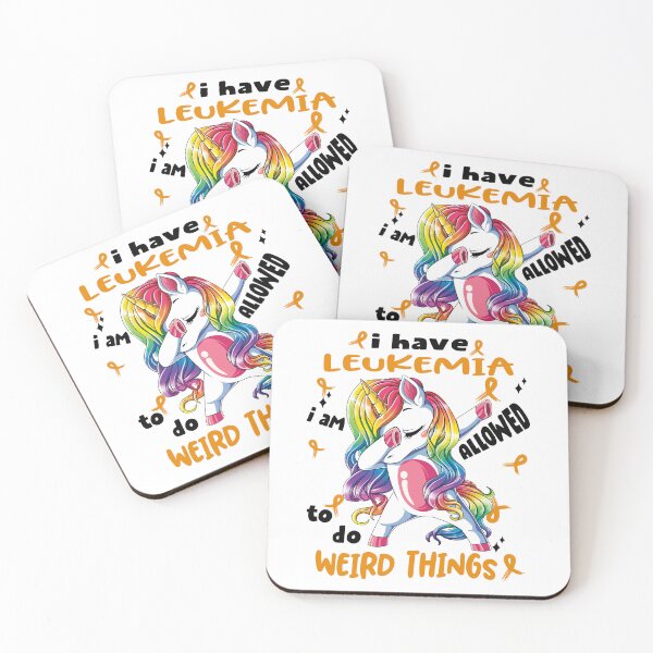 Item preview, Leukemia Awareness Funny I have Leukemia i'm allowed to do Weird Things! designed and sold by JanetShop809.