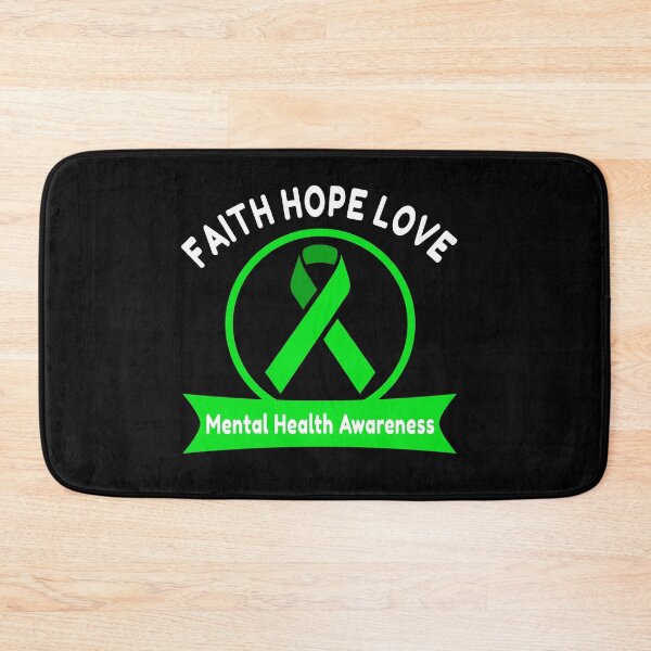 Item preview, Faith Hope Love Mental Health Awareness designed and sold by Color-Sparkle.