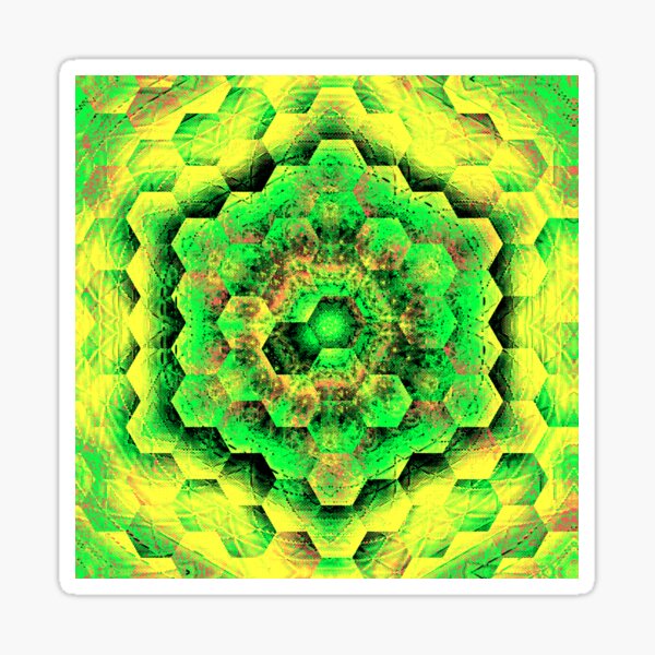 Celestial Hex Sticker